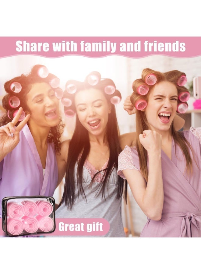 لوميا مجموعة لفافات شعر 50 قطعة، بكرات شعر بدون حرارة، بكرات تجميل للشعر ذات جودة صالون، مناسبة للشعر الطويل والمتوسط والقصير والشعر الكثيف والرفيع وللجزء الأمامي من الشعر، بأحجام 25 مم، 36 مم، 48 مم، 60 مم (24 قطعة بكرات شعر، 24 قطعة مشابك بطة، 1 مشط شعر و 1 حقيبة تخزين) - Image 4